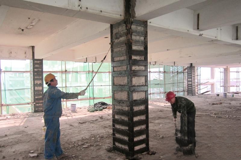隆回型钢外包钢加固施工的质量怎么做检测？